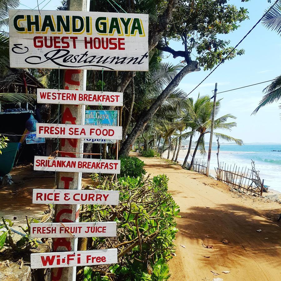 Chandi Gaya Beach Guesthouse Tangalle Exteriör bild